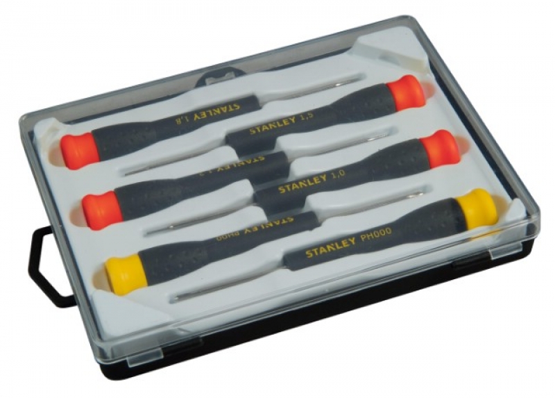 Set 6 giraviti di precisione Stanley 62631